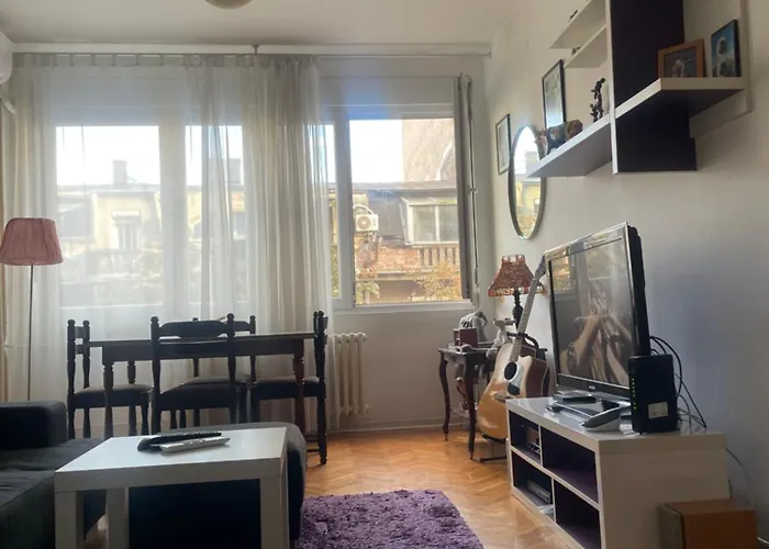 アパート Spacious With 2 Bedrooms In Center, Near Parliament And St Marks Church ベオグラード